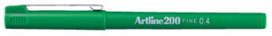 FINELINER ARTLINE 200 ROND 0.4MM GROEN