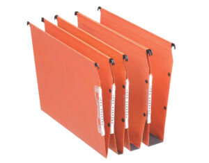 HANGMAP ESSELTE ORGAREX DUAL LAT 15MM ORANJE