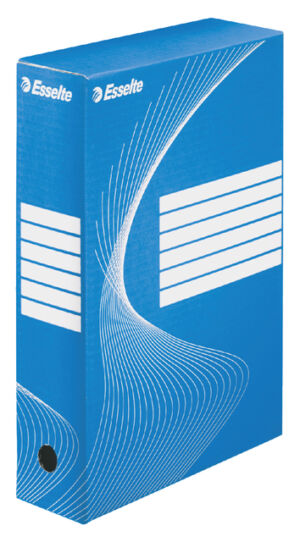 ARCHIEFDOOS ESSELTE BOXY 80MM BLAUW
