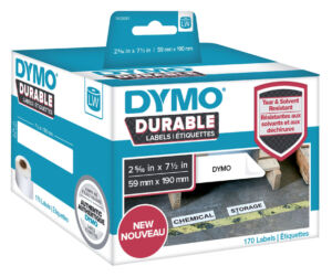LABEL ETIKET DYMO DURABLE 19330 190MMX59MM WIT