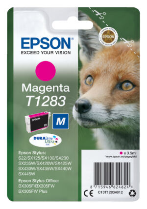 INKCARTRIDGE EPSON T1283 ROOD