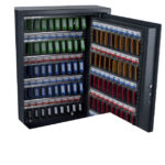 SLEUTELKAST PAVO SECURITY 100 HAKEN DONKERGRIJS