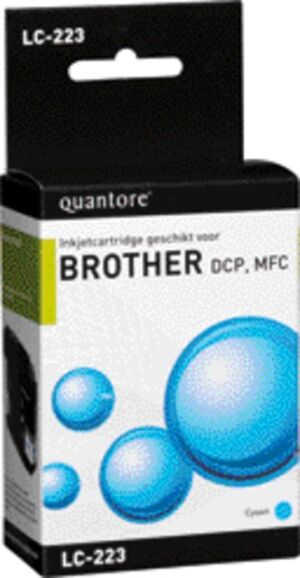 INKCARTRIDGE QUANTORE BRO LC-223 BLAUW