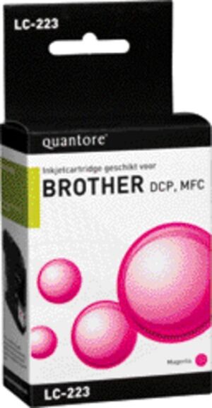 INKCARTRIDGE QUANTORE BRO LC-223 ROOD
