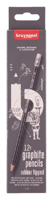 POTLOOD BRUYNZEEL 6021 BUROTEK HB MET GUM