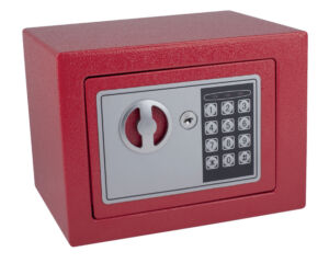 KLUIS PAVO MINI 230X170X170MM ELEKTRONISCH ROOD