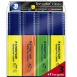 MARKEERSTIFT STAEDTLER 364 TEXTSURFER 3+1 GRATIS