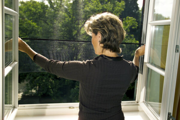 VLIEGENHOR TESA RAAM 55396 1.3X1.3M ZWART