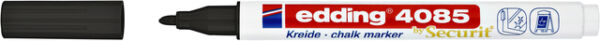 KRIJTSTIFT EDDING 4085 ROND 1-2MM ZWART