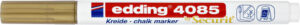 KRIJTSTIFT EDDING 4085 ROND 1-2MM GOUD