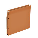 HANGMAP MEDIUM FLEX A4 U-BODEM 30MM KARTON ORANJE