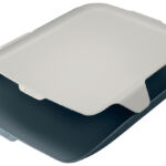 BRIEVENBAK LEITZ COSY MET DESK ORGANISER GRIJS