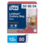 SERVET TORK 509604 LINSTYLE POCHETTE 19.5X9.8CM RD