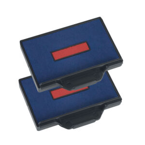 STEMPELKUSSEN TRODAT 6/56/2 2 STUKS BLAUW ROOD