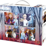 PUZZEL DISNEY FROZEN II 4 IN 1