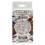 BRUSHPEN PENTEL SIGN SES15C 24 SET RAINBOW PACK