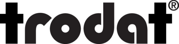 STEMPELKUSSEN TRODAT 9072M METAAL 11X7CM ROOD