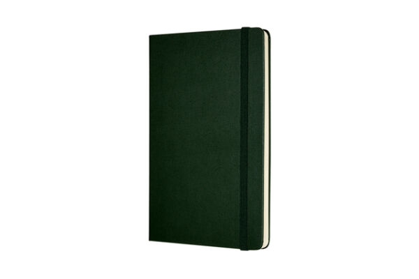 NOTITIEBOEK MOLESKINE L 130X210MM BLANCO HC GREEN