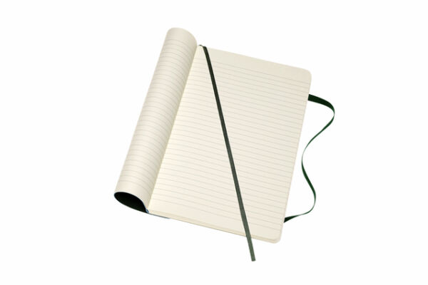 NOTITIEBOEK MOLESKINE L 130X210MM LIJN SC GREEN