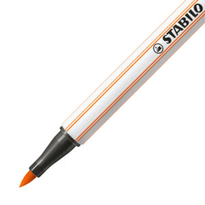 BRUSHSTIFT STABILO PEN 68/30 BLEEK VERMILJOEN