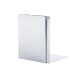 BOEKENSTEUN MAUL 16X15X21CM ALUMINIUM ZILVER