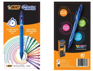 GELSCHRIJVER BIC GELOCITY QUICK DRY SAMPLECARD