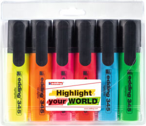MARKEERSTIFT EDDING 345 2-5MM ASSORTI