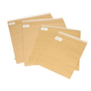 SENDBAG VERZENDVERPAKKING 23/25X32 + 5CM BRUIN