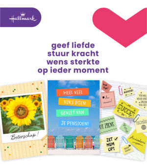 WENSKAART HALLMARK NAVULSET ZAKELIJKE MOMENT 8 ST