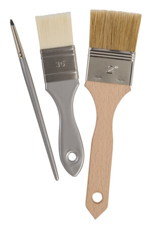 PENSELENSET ZAHN POURING 3-DELIG