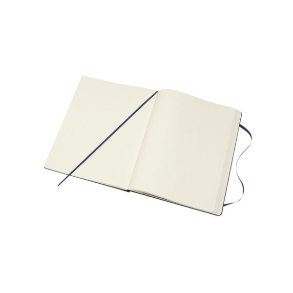 NOTITIEBOEK MOLESKINE XL 190X250 BLC HC SAPP BL