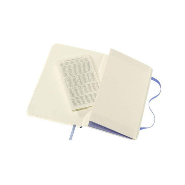 NOTITIEBOEK MOLESKINE POCKET 90X140 LN SC HYDR BL