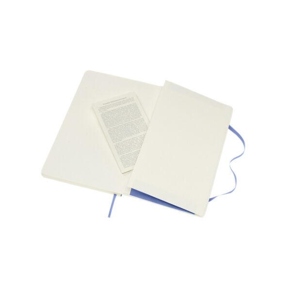 NOTITIEBOEK MOLESKINE LARGE 130X210 LN SC HYDR BL