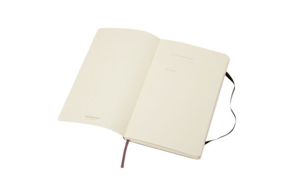 NOTITIEBOEK MOLESKINE LARGE 130X210 RUIT 5X5 SC ZW