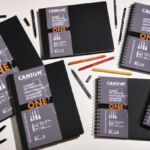 TEKENBOEK CANSON ONE 27.9X21.6CM SPIRAAL