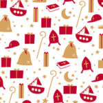 CONSUMENTENROLLEN HAZA SINT 46.5X250CM ASSORTI