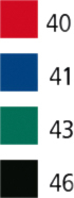 WHITEBOARDPOTLOOD STABILO MARKDRY 648/4 ASS 4ST