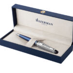 BALPEN WATERMAN EXPERT METALLIC CT MEDIUM BLAUW