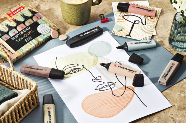 MARKEERSTIFT STABILO BOSS 70/137 NATURE MODDERGN