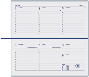 Agenda 2027 Ryam Memoplan 7 Mundior 7d/2p bordeaux