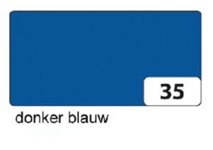 Fotokarton Folia 300gr 50x70cm 35 koningsblauw