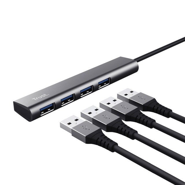 Hub Trust Halyx 4port USBC